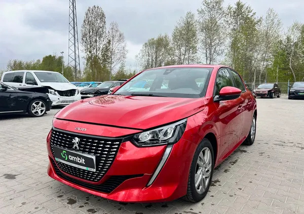 samochody osobowe Peugeot 208 cena 48900 przebieg: 45090, rok produkcji 2020 z Świerzawa